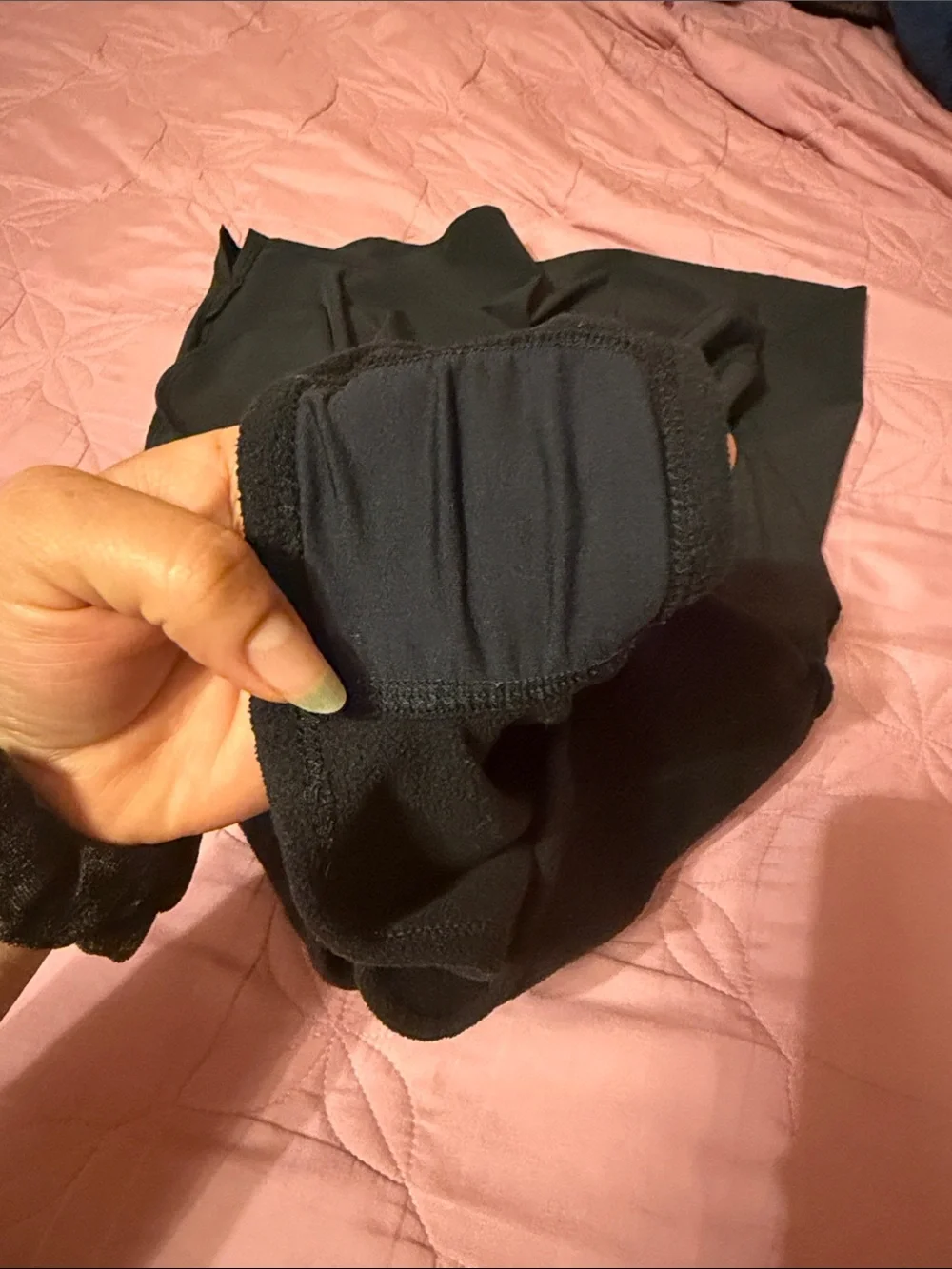 ALO Yoga Black Athletic Skort with Ribbed Waistband